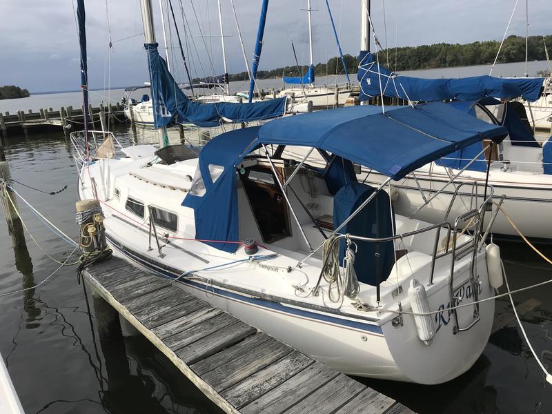 1985 newport Mark III sailboat for sale in Maryland