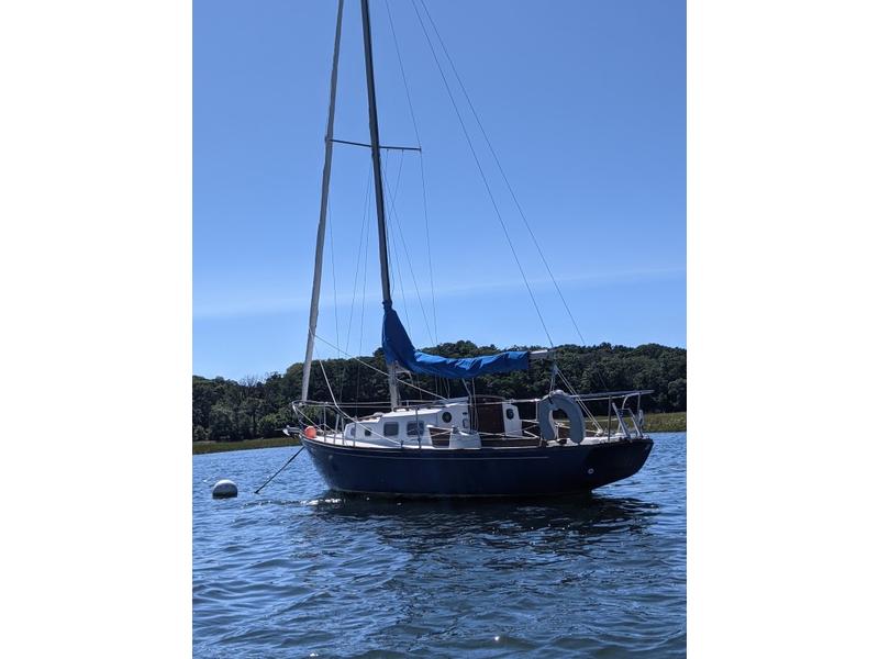 1976 Bristol 27 Sailboat For Sale In Massachusetts 