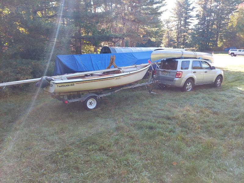 1982 Boston Whaler Harpoon sailboat for sale in Massachusetts