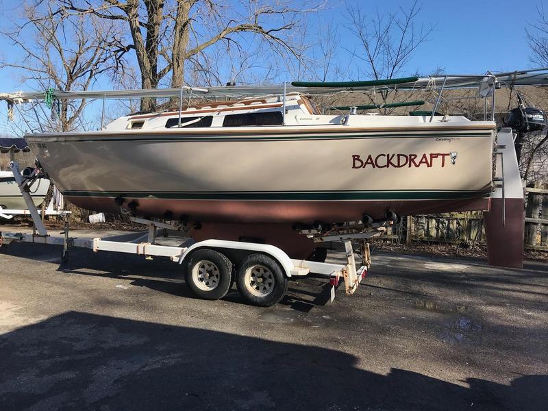 1987 Catalina sailboat for sale in Indiana