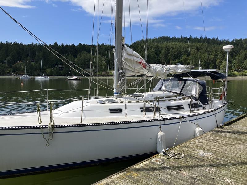 1984 catalina sparkman & stephens 38 sailboat for sale in outside united states