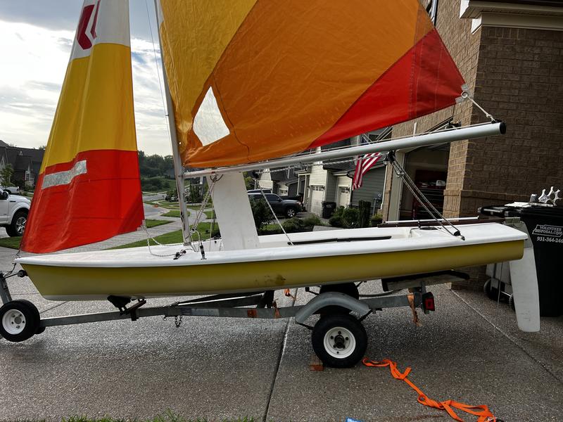 vanguard laser sailboat for sale