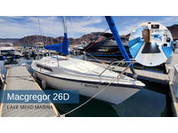 1988 Lake Mead Marina Nevada 26 Macgregor 26D