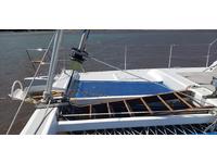 Spronk Cutter Rig Catamaran Click to launch Larger Image