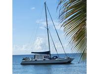 Spronk Cutter Rig Catamaran Click to launch Larger Image