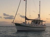 Pilothouse motorsailer Banjer 37 Click to launch Larger Image