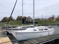 Catalina 25 Tall Rig Fin Keel Click to launch Larger Image