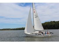 Catalina 25 Tall Rig Fin Keel Click to launch Larger Image