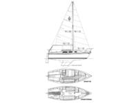 CATALINA C25 Swing Keel Click to launch Larger Image