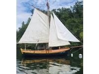 owner built Gaff rig cutter Click to launch Larger Image