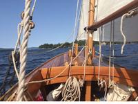 owner built Gaff rig cutter Click to launch Larger Image