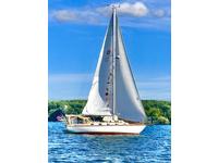 1985 ChaumontCape Vincent New York 33 Cape Dory 330 Cutter