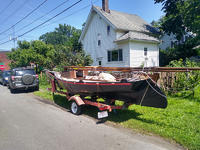 Home built baby skipjack Click to launch Larger Image