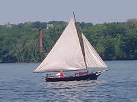  Coxsackie New York 17 Home built baby skipjack