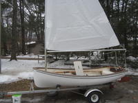 johannson boat works Trinka 10 Sailing/Rowing Tender Click to launch Larger Image