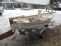 johannson boat works Trinka 10 Sailing/Rowing Tender Click to launch Larger Image