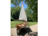 Home Made Pooduck Skiff Click to launch Larger Image