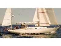 Whitby Boat Works Ontario Canada Alberg 37 Yawl Click to launch Larger Image
