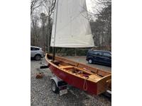 Goat Island Skiff Row and Sail Click to launch Larger Image