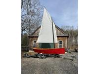 Goat Island Skiff Row and Sail Click to launch Larger Image