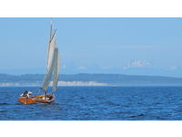 Home Built Connecticut River Shad design Sloop Click to launch Larger Image