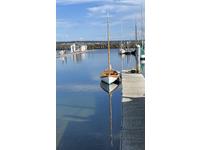 Home Built Connecticut River Shad design Sloop Click to launch Larger Image