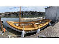 Home Built Connecticut River Shad design Sloop Click to launch Larger Image