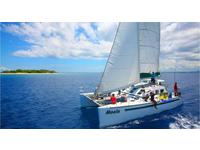 Type Simpson 14m Performance Design Sail/Power Sloop rigged cruising catamaran Click to launch Larger Image