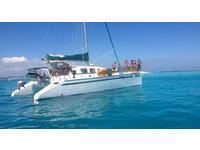 Type Simpson 14m Performance Design Sail/Power Sloop rigged cruising catamaran Click to launch Larger Image