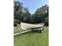 Whitehall Reproductions Spirit 14 Sailing Rowboat Click to launch Larger Image