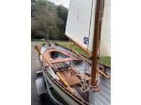 Whitehall Reproductions Spirit 14 Sailing Rowboat Click to launch Larger Image