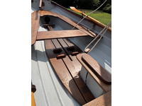 Whitehall Reproductions Spirit 14 Sailing Rowboat Click to launch Larger Image
