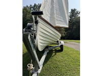 Whitehall Reproductions Spirit 14 Sailing Rowboat Click to launch Larger Image