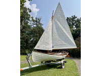 Whitehall Reproductions Spirit 14 Sailing Rowboat Click to launch Larger Image