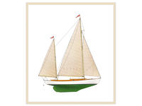 1972 28'  L FRANCIS HERRESHOFF ROZINANTE CANOE YAWL  Click to launch Larger Image