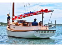 Charles Anderson Catboat Tigress  Click to launch Larger Image