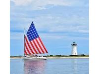 Charles Anderson Catboat Tigress  Click to launch Larger Image