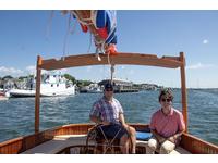 Charles Anderson Catboat Tigress  Click to launch Larger Image