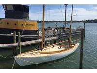 L Francis Herreshoff Rozinante Canoe Yawl  Click to launch Larger Image