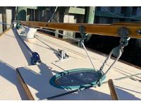 L Francis Herreshoff Rozinante Canoe Yawl  Click to launch Larger Image