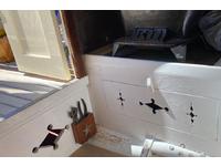 L Francis Herreshoff Rozinante Canoe Yawl  Click to launch Larger Image