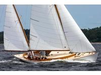 L Francis Herreshoff Rozinante Canoe Yawl  Click to launch Larger Image