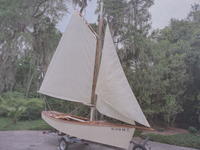1981 St Helena Island South Carolina 18 Healy Boatworks Sharpie