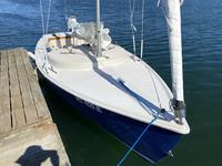 2005 Gloucester Massachusetts 19 Stuart Marine Rhodes 19 centerboard