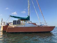 Jim Brown Trimaran Searunner Click to launch Larger Image