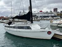 1984 18th and Lumber Chicago Canal St Boatyard Illinois 29 Freedom Yacht 29