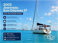 Jeanneau Sun Odyssey 37 Click to launch Larger Image