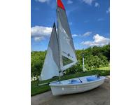Walker Bay 10 Sailing Dinghy w/ High Performance Sail Kit & Oars Click to launch Larger Image