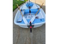 Walker Bay 10 Sailing Dinghy w/ High Performance Sail Kit & Oars Click to launch Larger Image