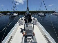 Catalina 250 wheel steering wing keel Click to launch Larger Image